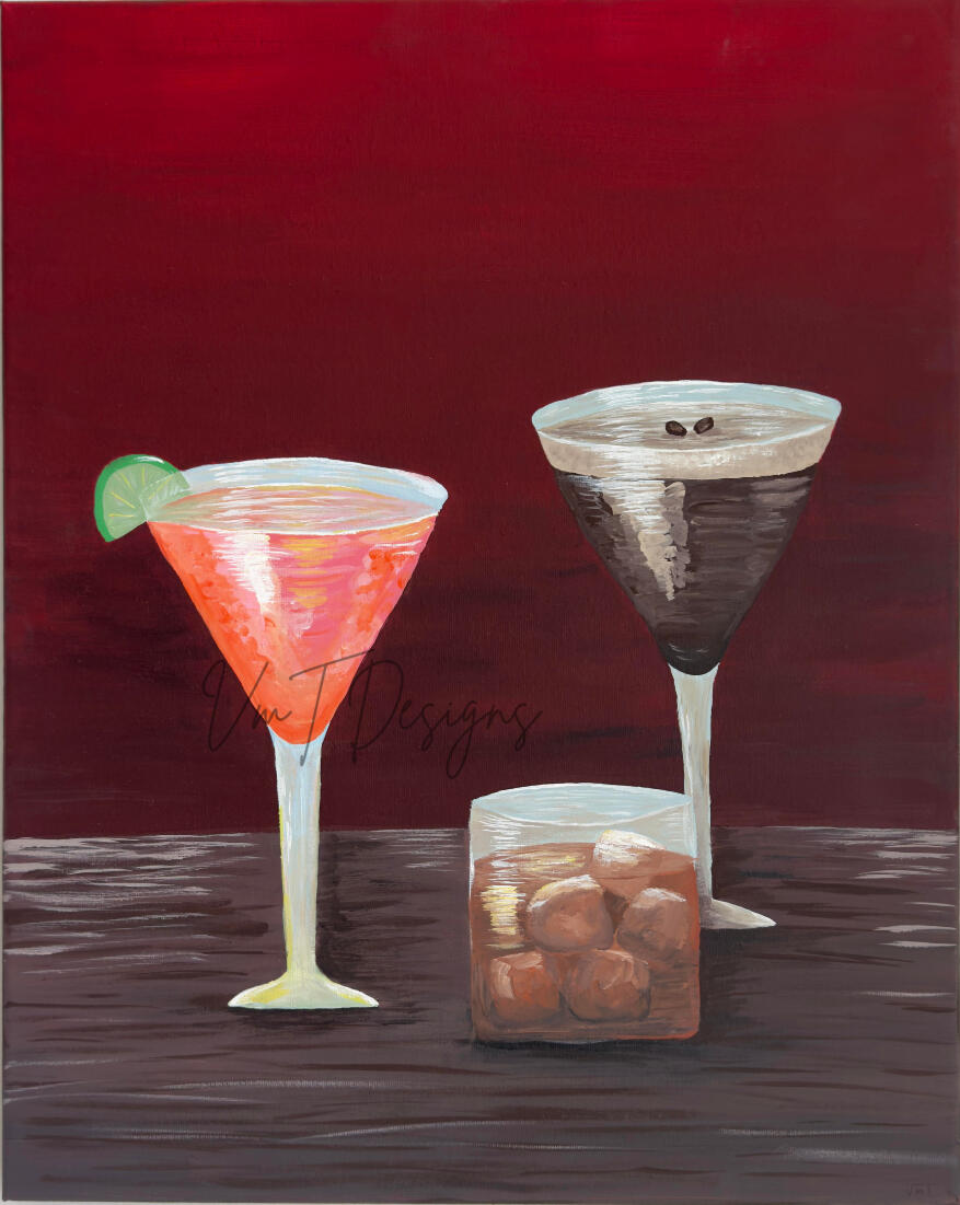Happy Hour - 16x20 in. - SOLD