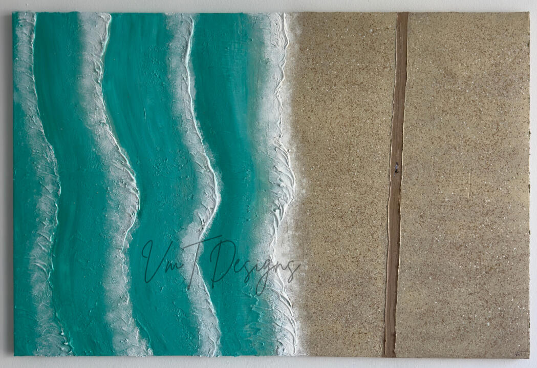 The Strand - 24x36 in. Textured Commission - SOLD